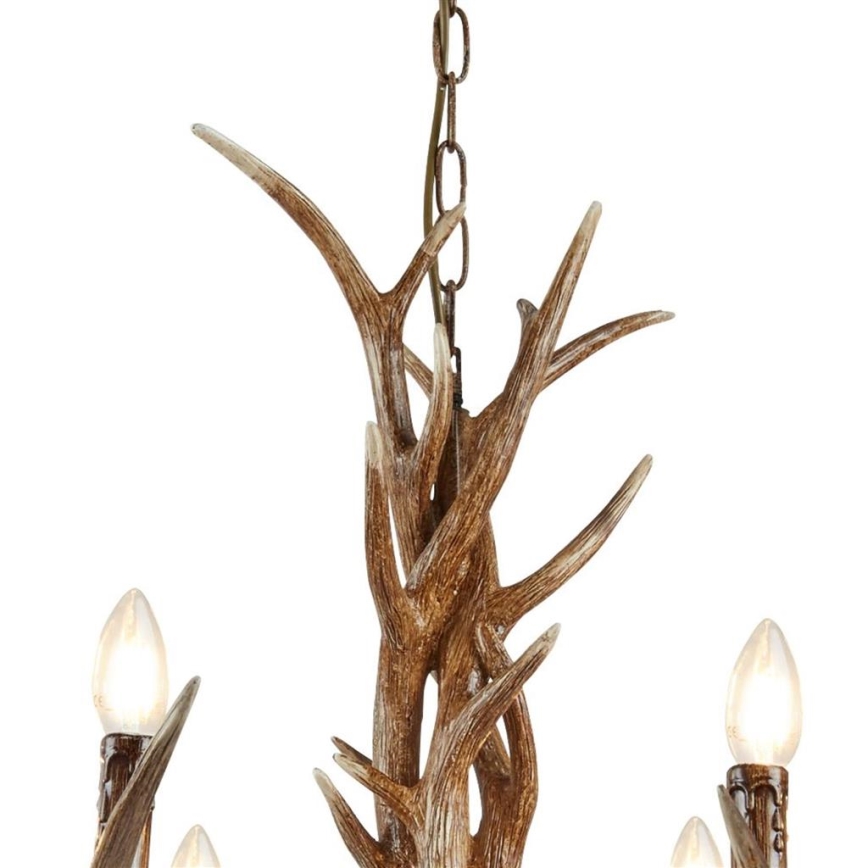 Searchlight - Candelabro suspenso STAG 6xE14/7W/230V
