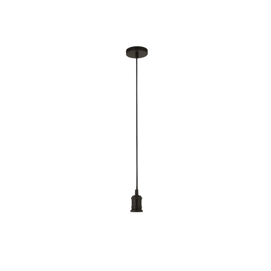 Searchlight - Lustre suspenso em cabo SUSPENSION 1xE27/60W/230V preto