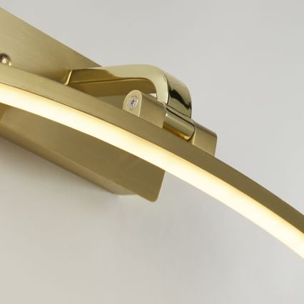 Searchlight - Iluminação de ilustração LED SANTORINI LED/8,2W/230V latão