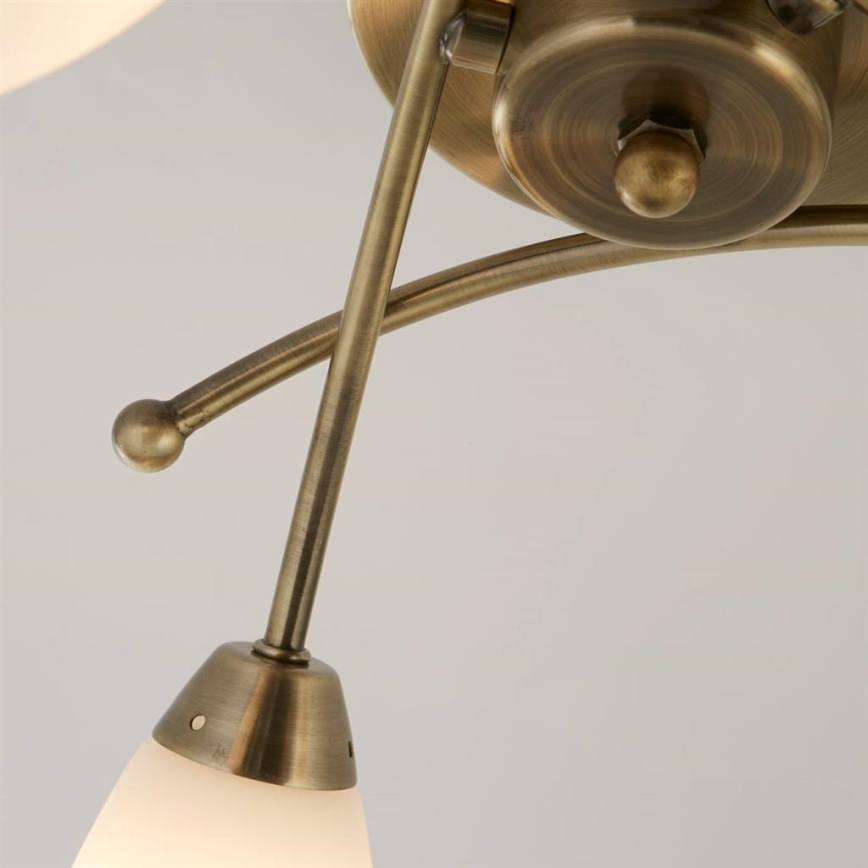 Searchlight - Candelabro montado à superfície OPERA 3xG9/7W/230V