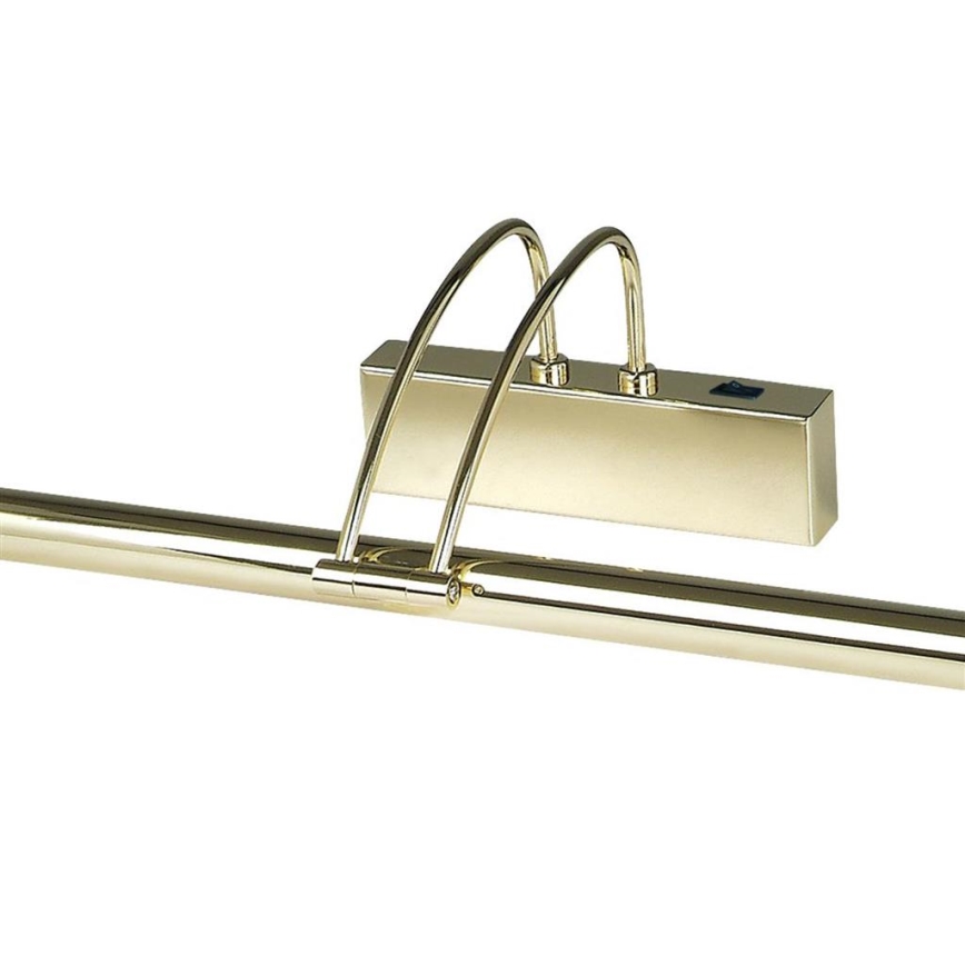Searchlight - Luz de imagem LED LED/14W/230V dourado