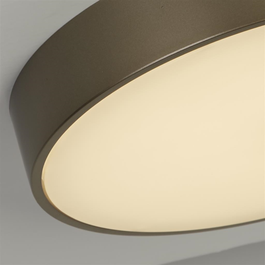 Searchlight - Luminária de teto LED PALMA LED/12W/230V 3000K Ø 25 cm bronze