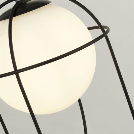 Searchlight - Candelabro suspenso AXIS 1xE27/60W/230V preto