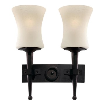 Searchlight - Aplique de parede CARTWHEEL 2xE27/60W/230V