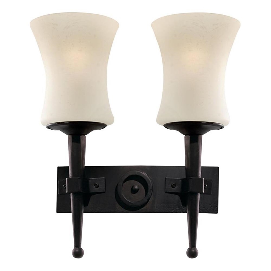 Searchlight - Aplique de parede CARTWHEEL 2xE27/60W/230V