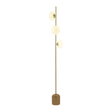 Searchlight - Candeeiro de chão PEBBLE 3xG9/33W/230V latão