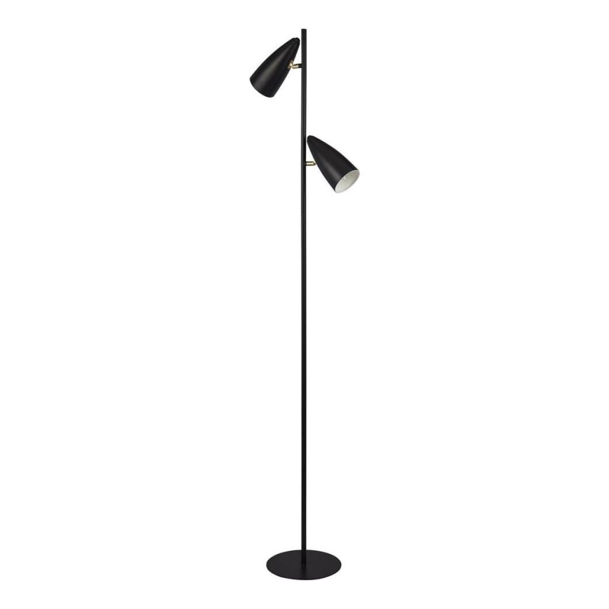 Searchlight - Candeeiro de chão STYLUS 2xE14/7W/230V preto