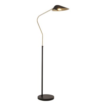 Searchlight - Candeeiro de chão SWAN 1xE27/10W/230V preto