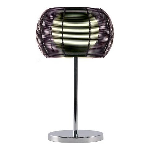 Searchlight - Candeeiro de mesa 1xG9/40W/230V preto