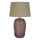 Searchlight - Candeeiro de mesa AMETHYST 1xE27/60W/230V
