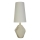Searchlight - Candeeiro de mesa APEX 1xE27/60W/230V branco/cinzento