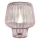 Searchlight - Candeeiro de mesa ARIA 1xE27/10W/230V rosa