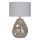 Searchlight - Candeeiro de mesa DEVON 1xE27/60W/230V cinzento/fumado