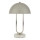 Searchlight - Candeeiro de mesa DOME 1xG9/7W/230V prateado