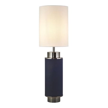 Searchlight - Candeeiro de mesa FLASK 1xE27/60W/230V azul