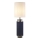 Searchlight - Candeeiro de mesa FLASK 1xE27/60W/230V azul