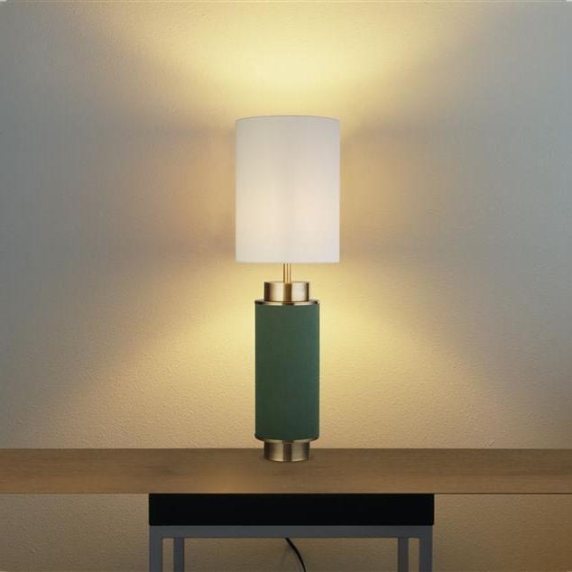 Searchlight - Candeeiro de mesa FLASK 1xE27/60W/230V verde