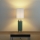 Searchlight - Candeeiro de mesa FLASK 1xE27/60W/230V verde