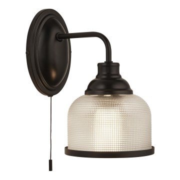 Searchlight - Candeeiro de parede BISTRO 1xE27/60W/230V preto