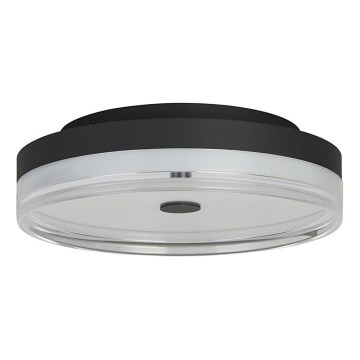 Searchlight - Candeeiro de teto LED CYPRUS LED/29W/230V diâmetro 40 cm preto