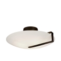 Searchlight - Candeeiro de teto SUNDIAL 3xE27/40W/230V preto