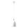 Searchlight - Candeeiro suspenso 1xE27/60W/230V branco