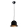 Searchlight - Candeeiro suspenso 1xE27/60W/230V preto