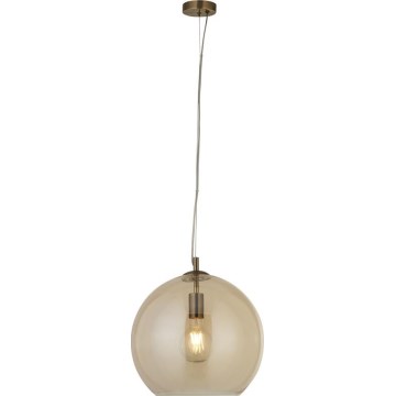 Searchlight - Candeeiro suspenso BALLS 1xE27/60W/230V latão