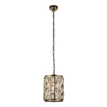 Searchlight - Candeeiro suspenso BIJOU 1xE27/60W/230V diâmetro 22 cm latão