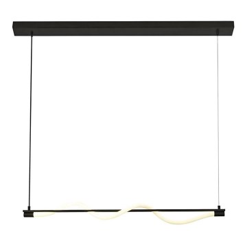 Searchlight - Candeeiro suspenso LED SERPENT LED/15W/230V preto