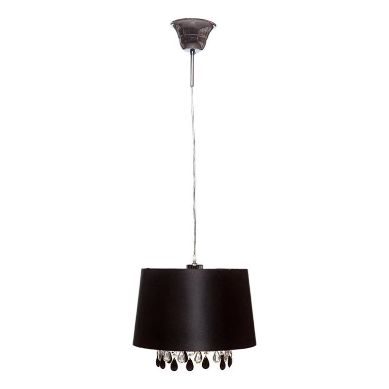 Searchlight - Candeeiro suspenso LILA 1xE27/60W/230V preto