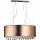 Searchlight - Candeeiro suspenso MOTAN 4xE14/40W/230V cobre