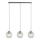 Searchlight - Candeeiro suspenso PENDANT 3xE27/40W/230V cromado mate