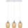 Searchlight - Candeeiro suspenso PIRITA 3xE14/40W/230V
