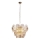 Searchlight - Candeeiro suspenso WAGON WHEEL 9xG9/33W/230V diâmetro 64 cm bronze