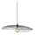Searchlight - Candeeiro suspenso WAVE 1xE27/60W/230V preto