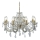 Searchlight - Candelabro de cristal de corrente MARIE 8xE14/40W/230V