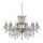 Searchlight - Candelabro de cristal de corrente PARIS 12xE14/40W/230V