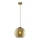 Searchlight - Candelabro num fio BALL 1xE27/60W/230V castanho