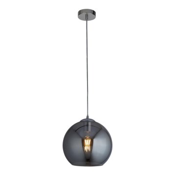 Searchlight - Candelabro num fio BALL 1xE27/60W/230V preto antigo