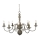 Searchlight - Candelabro numa corrente GREYTHORNE 8xE14/40W/230V