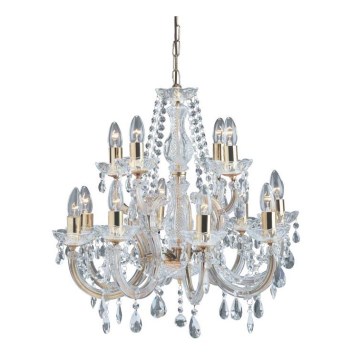 Searchlight - Candelabro numa corrente MARIE 12xE14/10W/230V