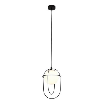 Searchlight - Candelabro suspenso AXIS 1xE27/60W/230V preto