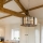Searchlight - Candelabro suspenso CHAPEAU 3xE27/60W/230V