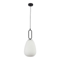 Searchlight - Candelabro suspenso ELIXIR 1xE27/60W/230V branco