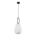 Searchlight - Candelabro suspenso ELIXIR 1xE27/60W/230V branco