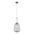 Searchlight - Candelabro suspenso ELIXIR 1xE27/60W/230V transparente