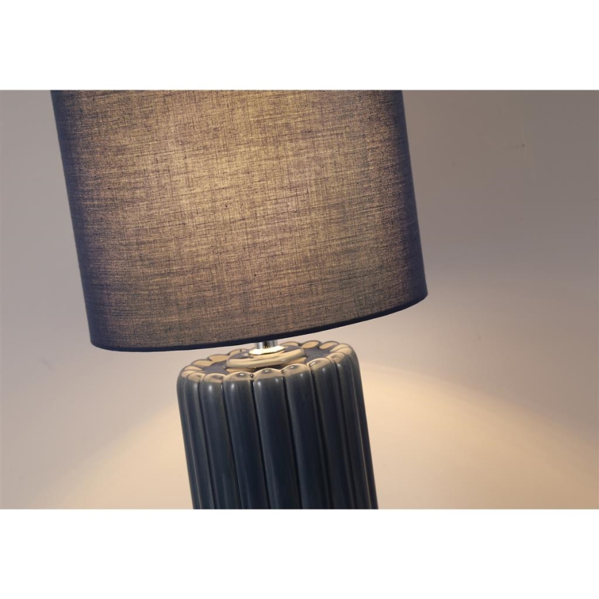 Searchlight - Candeeiro de mesa GROOVE 1xE14/60W/230V azul
