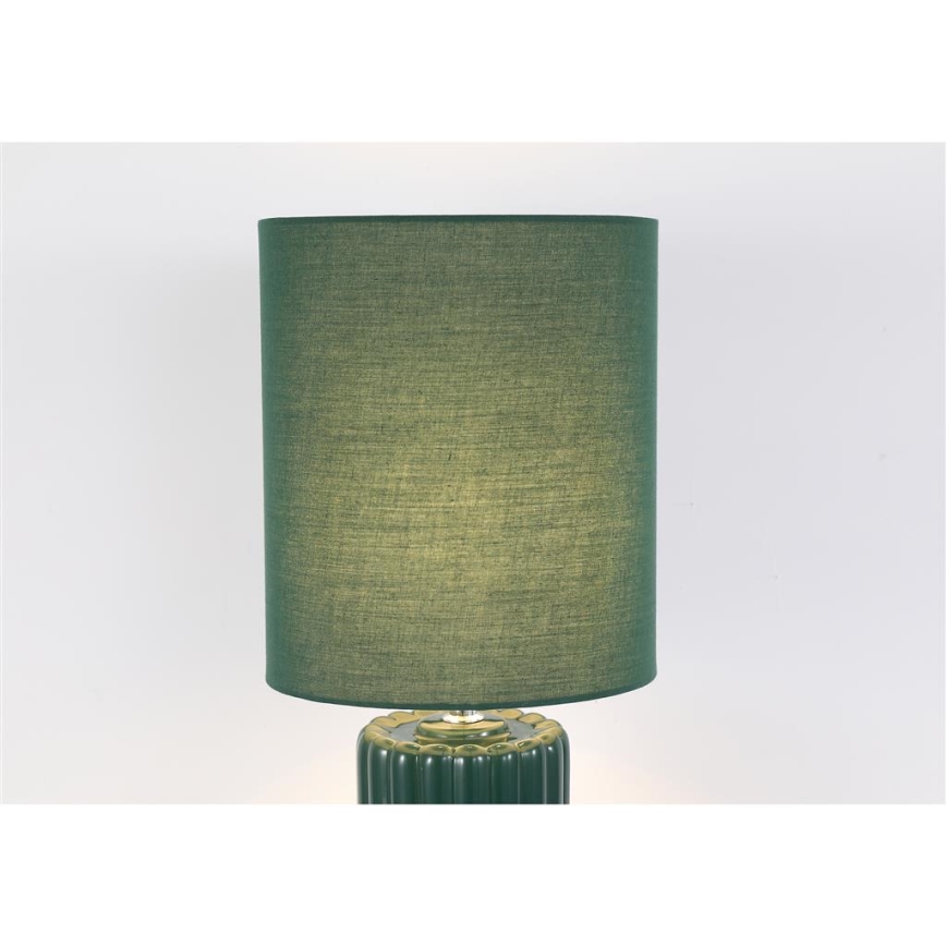 Searchlight - Candeeiro de mesa GROOVE 1xE14/60W/230V verde