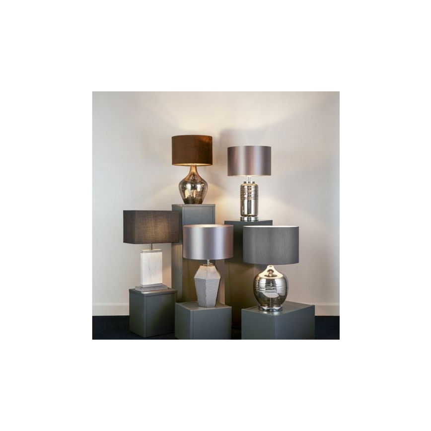 Searchlight - Candeeiro de mesa DISCO 1xE27/60W/230V